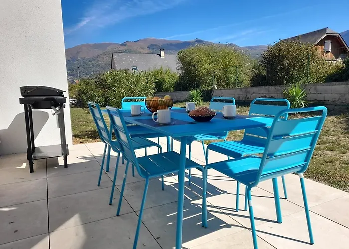 Les Iris Fleurs Des Pyrenees - Climatisation - Borne Vae Ferienhaus *